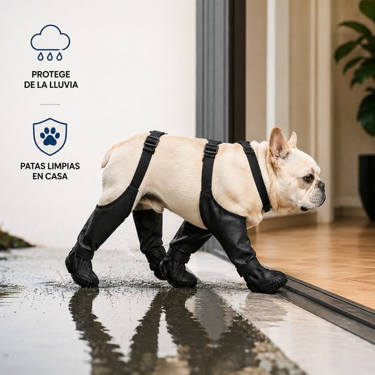 Botas impermeables que no se salen